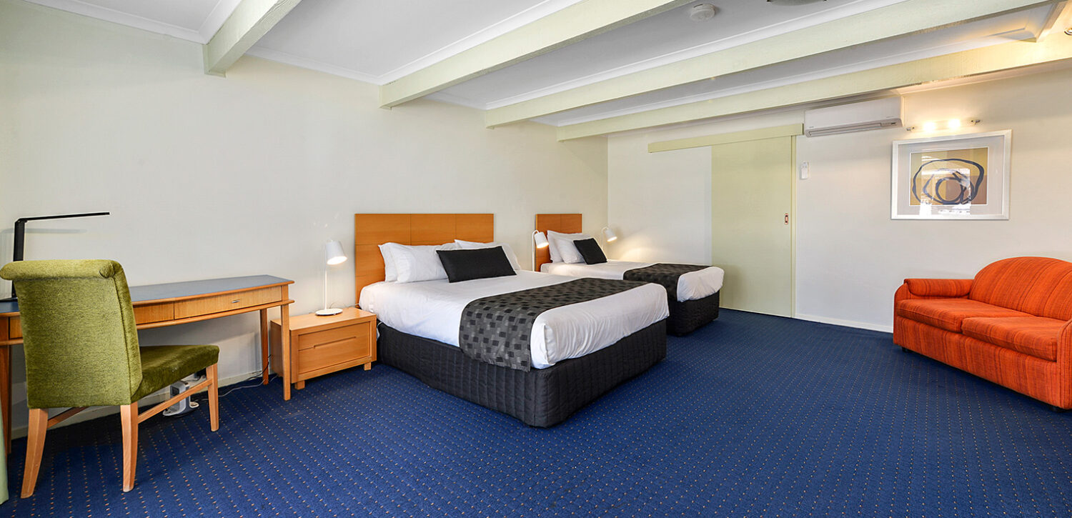 albury-resort-accommodation-queen-twin-suite | Quality Resort Siesta