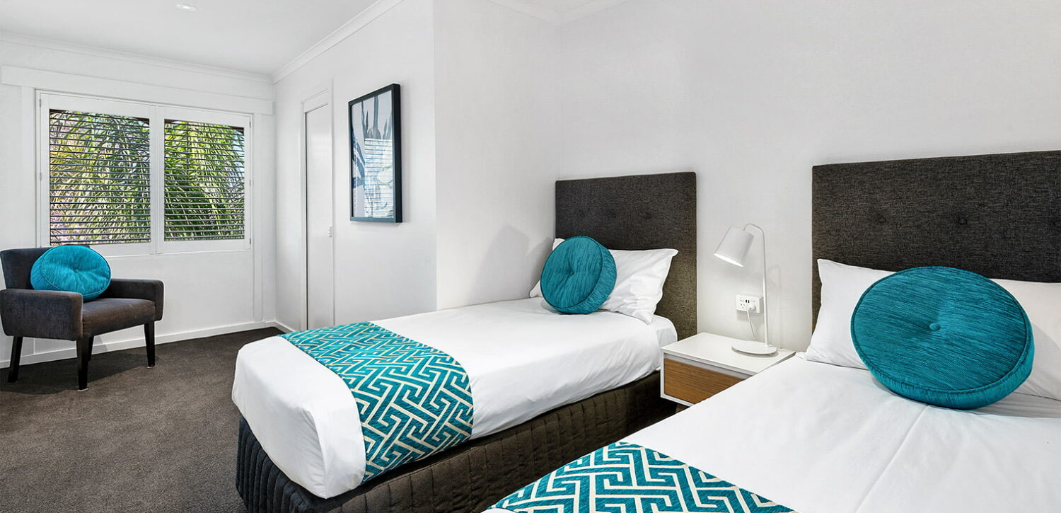 albury-resort-accommodation-two-bedroom-suite-twin-singles | Quality Resort Siesta